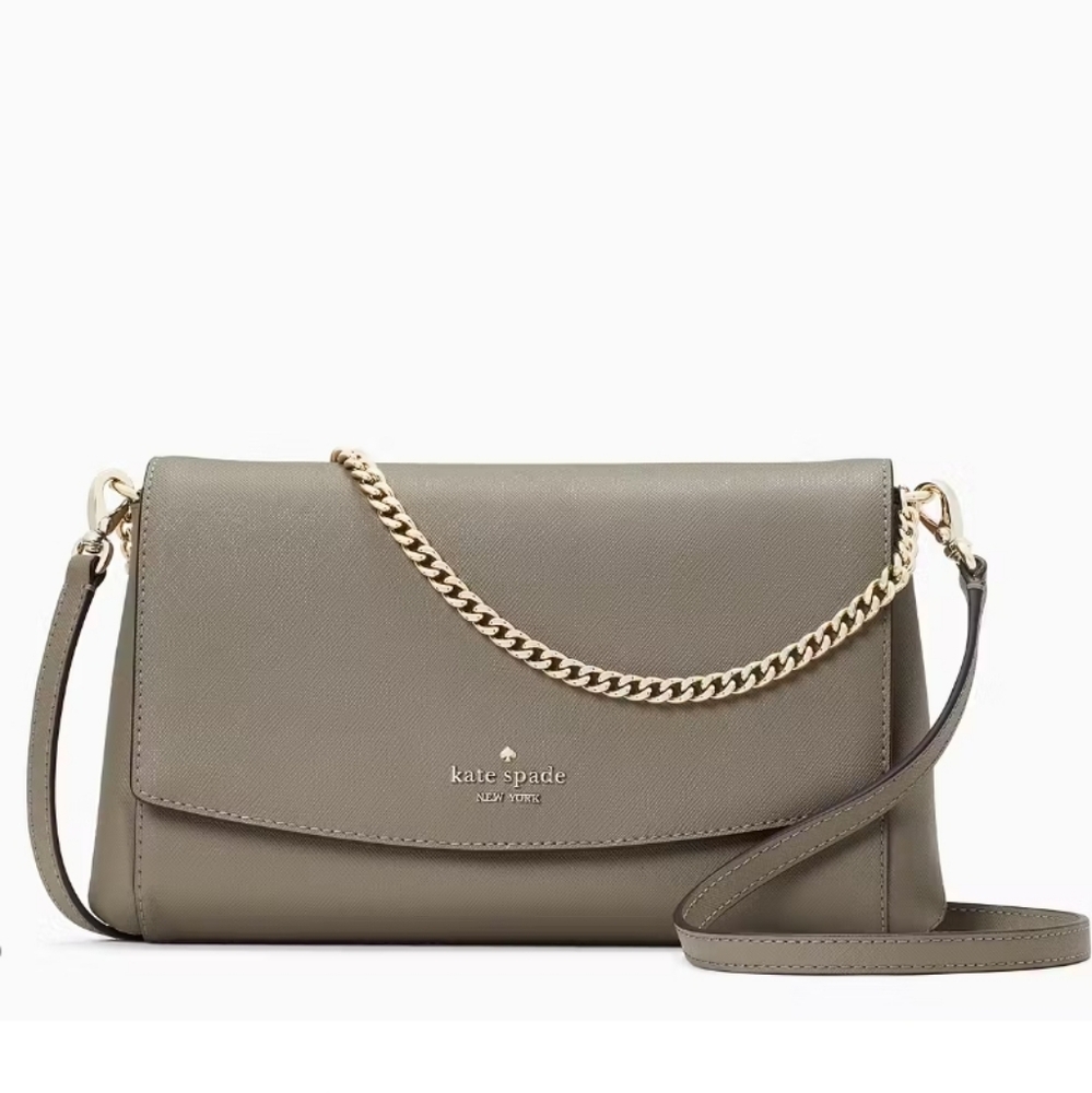 40% Off Kate Spade Laurel Way Greer Crossbody Bag In Thunder Cloud